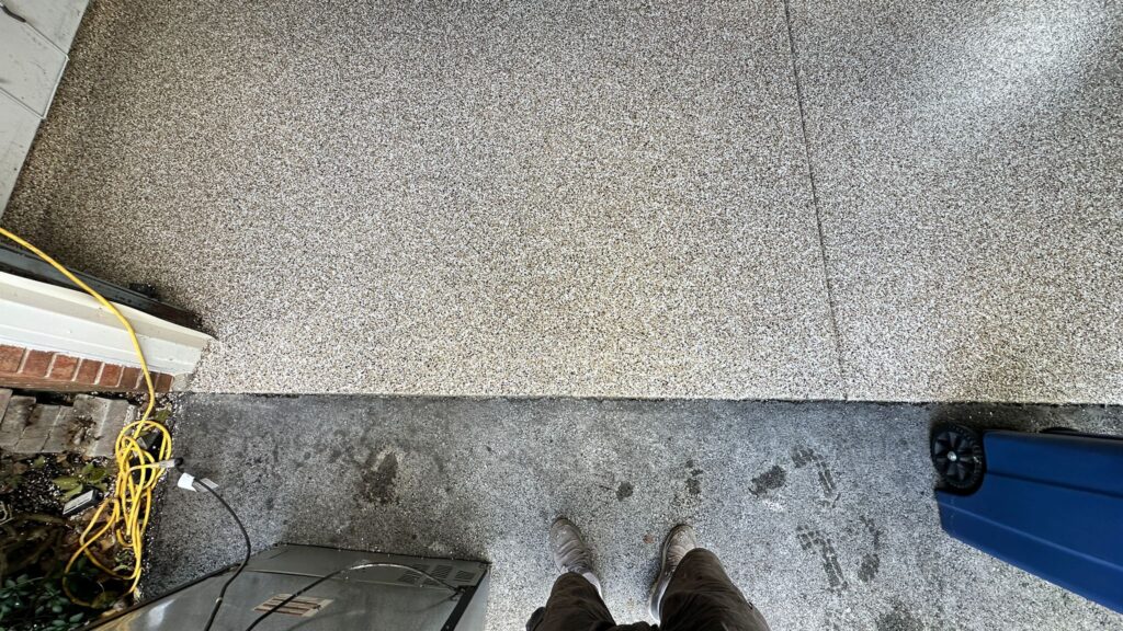 Polyurea concrete coatings flooring