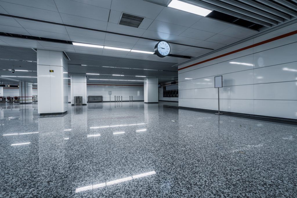 epoxy coated floor