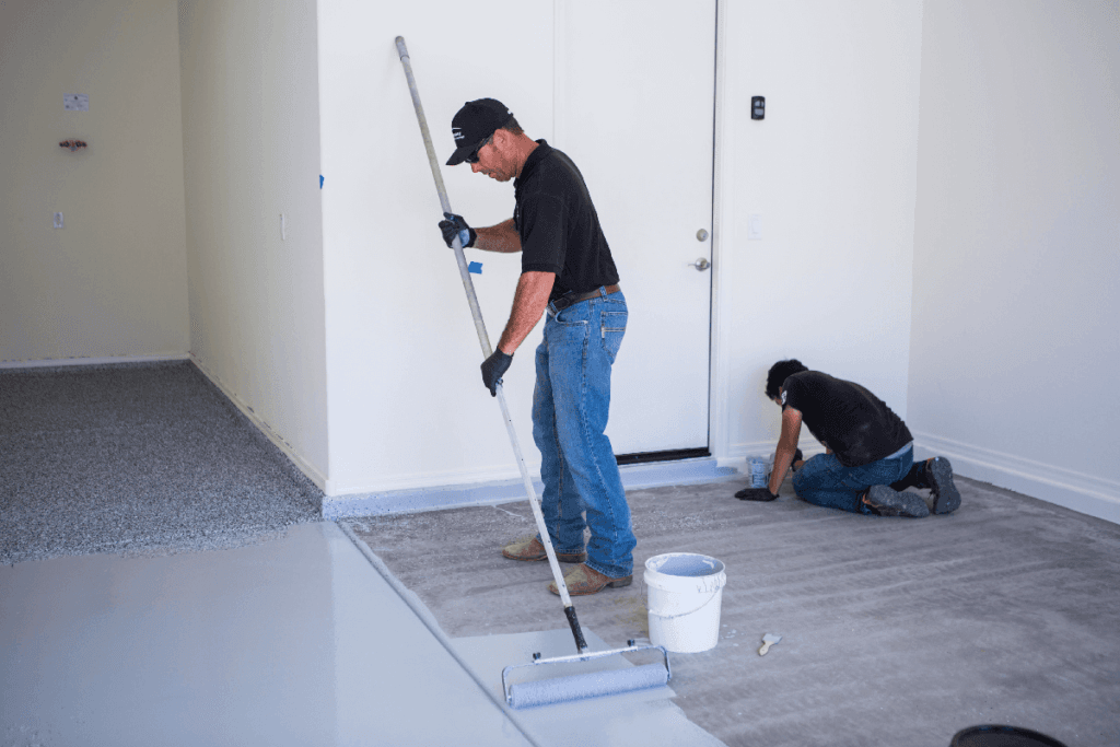 concrete coating crew
