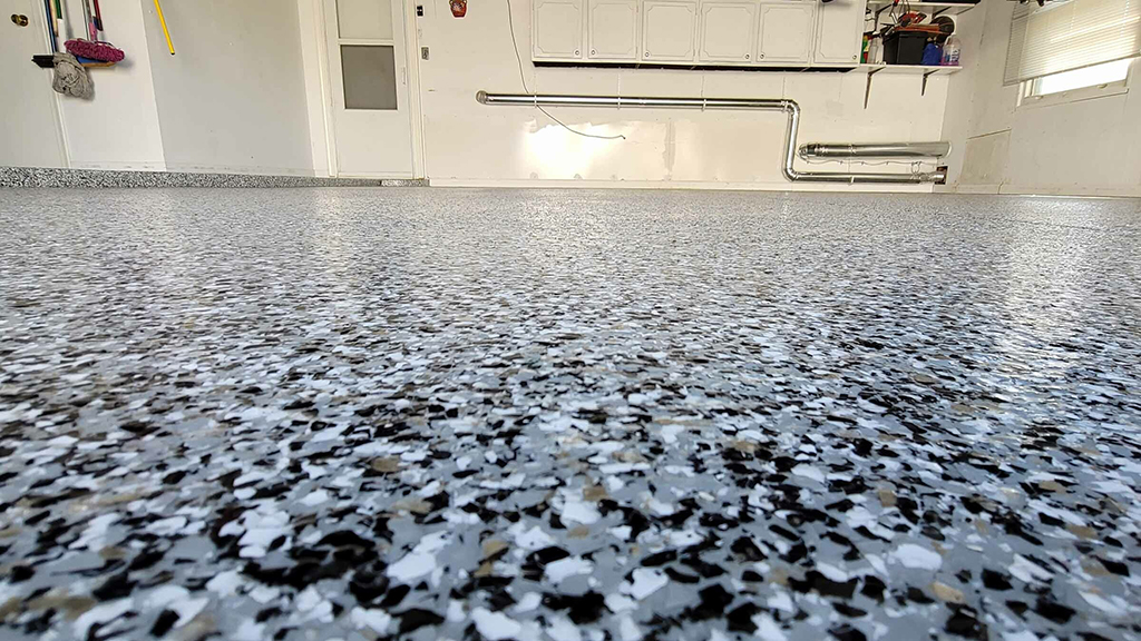 clean garage floor
