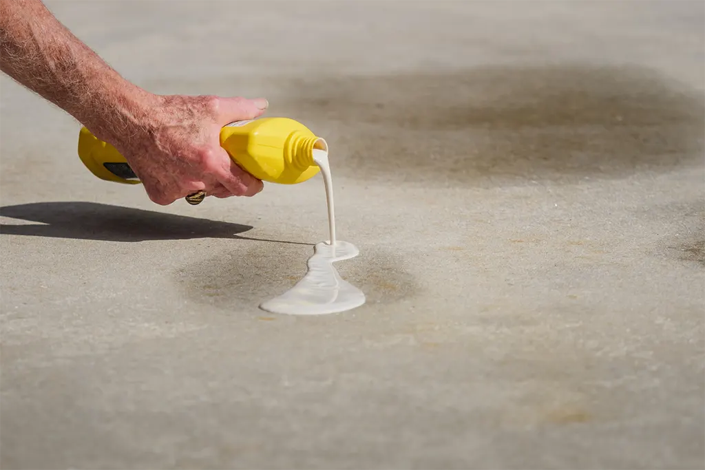 removing stains before epoxy installation