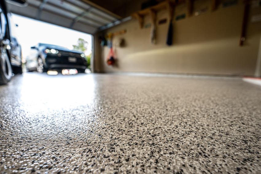 Garage floor