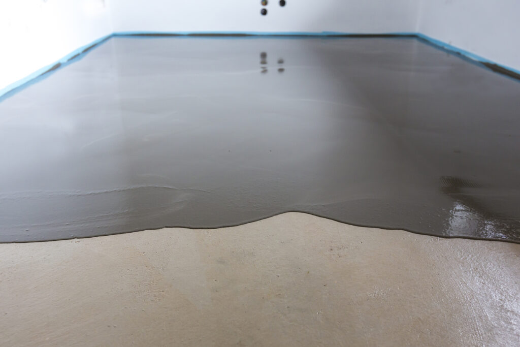 expoxy basement floor